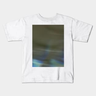 Brown and Blue Marble Kids T-Shirt